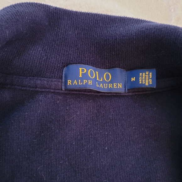 Blue Polo Ralph Lauren 1/4 Zip Long Sleeve - Picture 4 of 9